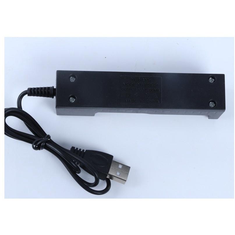 電池充電器單槽18650充電器usb3.7V單充可充 26650 17670 14500 10440 16340 充電器-細節圖9