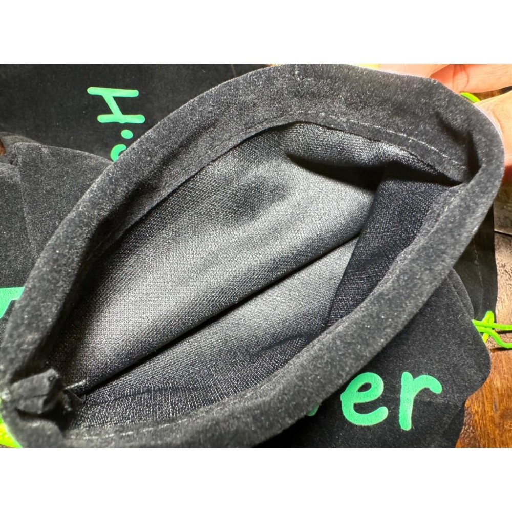 厚款黑色絨布袋 原廠X8藍芽音箱訂製防塵袋 夜魔版拉繩束口袋 飾品首飾禮品包裝袋 耳機收納 音箱束口袋 旅行3C收納袋-細節圖8