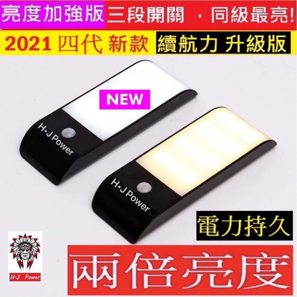 保固兩年 台灣公司貨 可磁鐵吸附 高亮度LED 登山露營手持燈 USB人體感應燈 LED16感應照明 紅外線感應燈 安全-細節圖5