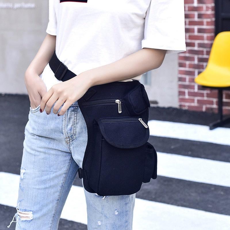 台灣發貨 戶外時尚腿包 多功能胸包 零錢包 側腿包 收納包男腿包野外作戰腰腿包 登山釣魚戰術腿包 漁具包戶外機動工具腰包-細節圖8