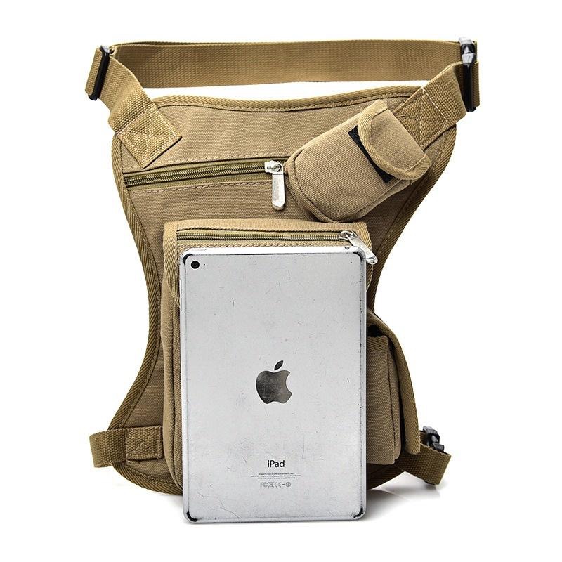 台灣發貨 戶外時尚腿包 多功能胸包 零錢包 側腿包 收納包男腿包野外作戰腰腿包 登山釣魚戰術腿包 漁具包戶外機動工具腰包-細節圖2