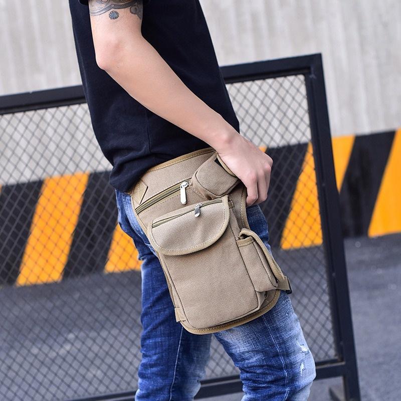 台灣發貨 戶外時尚腿包 多功能胸包 零錢包 側腿包 收納包男腿包野外作戰腰腿包 登山釣魚戰術腿包 漁具包戶外機動工具腰包-細節圖6