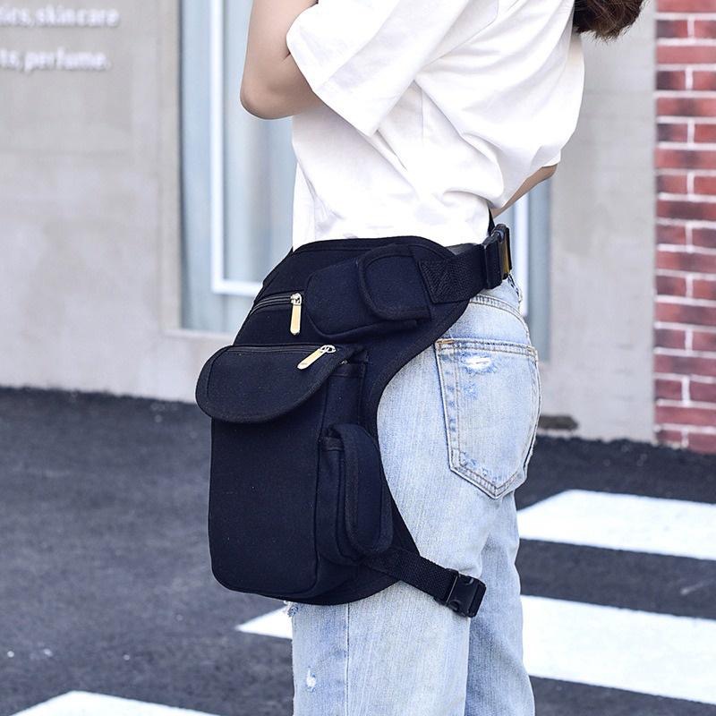 台灣發貨 戶外時尚腿包 多功能胸包 零錢包 側腿包 收納包男腿包野外作戰腰腿包 登山釣魚戰術腿包 漁具包戶外機動工具腰包-細節圖9