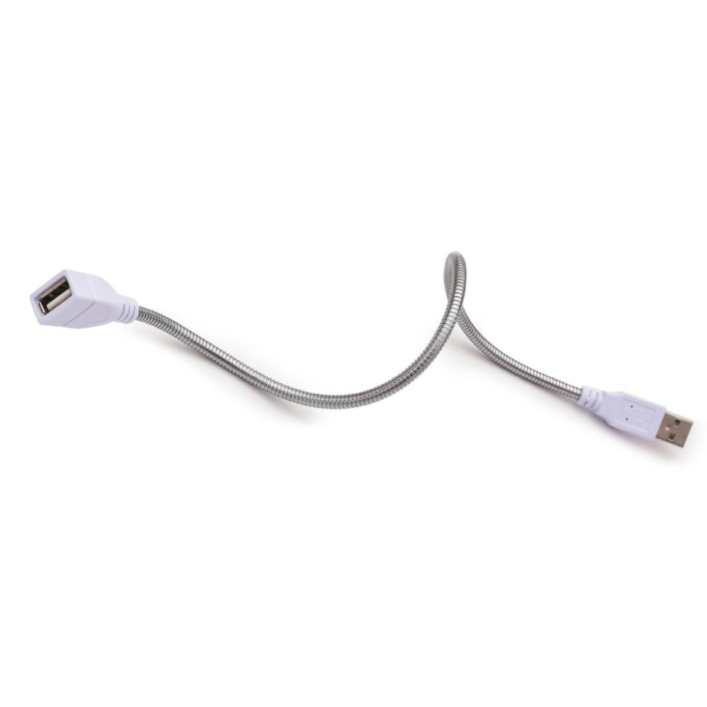 USB金屬軟管公母USB接口小夜燈延長線5V小檯燈支架燈桿USB蛇形管-細節圖3