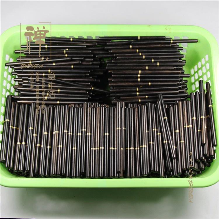 正大 香頭清理工具 黑檀木 紫光檀 鑲純銅香針 大紅 酸枝 木香筒 香爐清理 線香爐具 清理針 清理香爐器具 線香用品-細節圖9