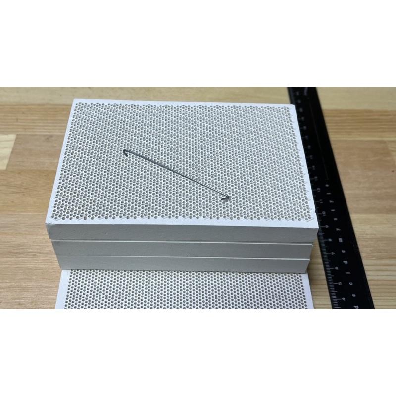 燒結耐熱版 承燒板 窯爐 耐高溫承燒架子 高導熱陶瓷片 瓦斯爐頭陶瓷片紅外線蜂窩陶瓷板燃燒器陶瓷片承燒板 擋板 絕緣材料-細節圖5