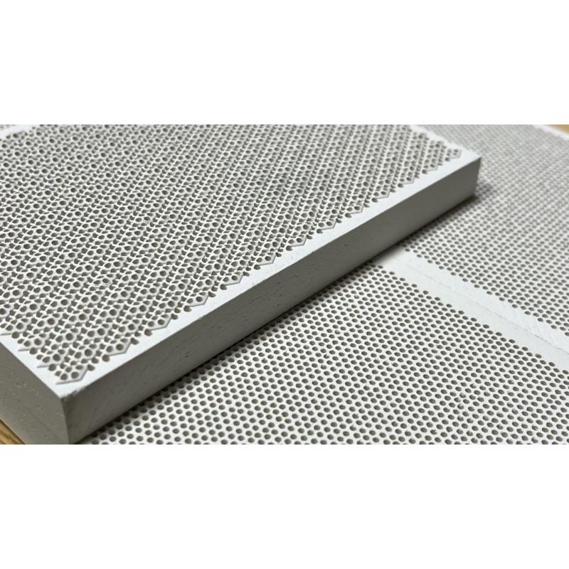 燒結耐熱版 承燒板 窯爐 耐高溫承燒架子 高導熱陶瓷片 瓦斯爐頭陶瓷片紅外線蜂窩陶瓷板燃燒器陶瓷片承燒板 擋板 絕緣材料-細節圖6