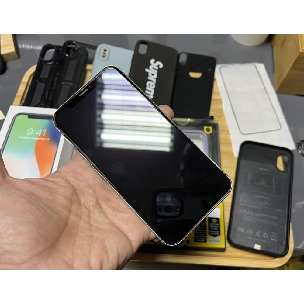 二手 IPHONE X 64G 白 一手機 二手機 中古機 九成新 無維修 無泡水 無摔機 外觀完好 正常使用 微刮痕-細節圖2