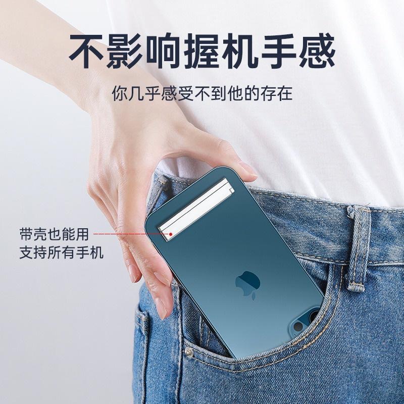 台灣發貨 鋅合金手機支架桌面 折疊隱形背貼 粘貼式超薄迷你隨身便攜手機支架 多功能背面隱形指環扣小型超薄黏貼背橫豎兩用-細節圖2