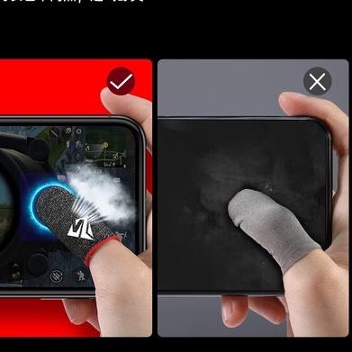 黑科技觸控指套 傳說對決 天堂W 手機遊戲 遙桿 決勝時刻 戰地風雲 遊戲指套 吃雞神器 防汗 手遊指套iphone搖桿-細節圖6