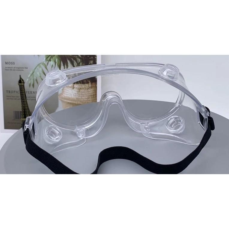 防霧升級款 戴眼鏡也能用 防噴沫 可包覆眼鏡 全透明PC防爆鏡片抗紫外線全罩式防風防飛沫護目鏡 防紫外線UV400+防霧-細節圖3