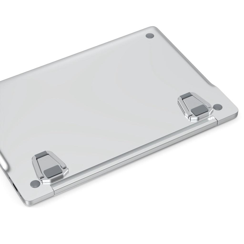 台灣出貨 保固三年穩定筆記本電腦支架 調節支架MacbooK合金筆記本電腦支架桌面散熱平板支架 電腦腳墊增高 底座可折疊-細節圖9