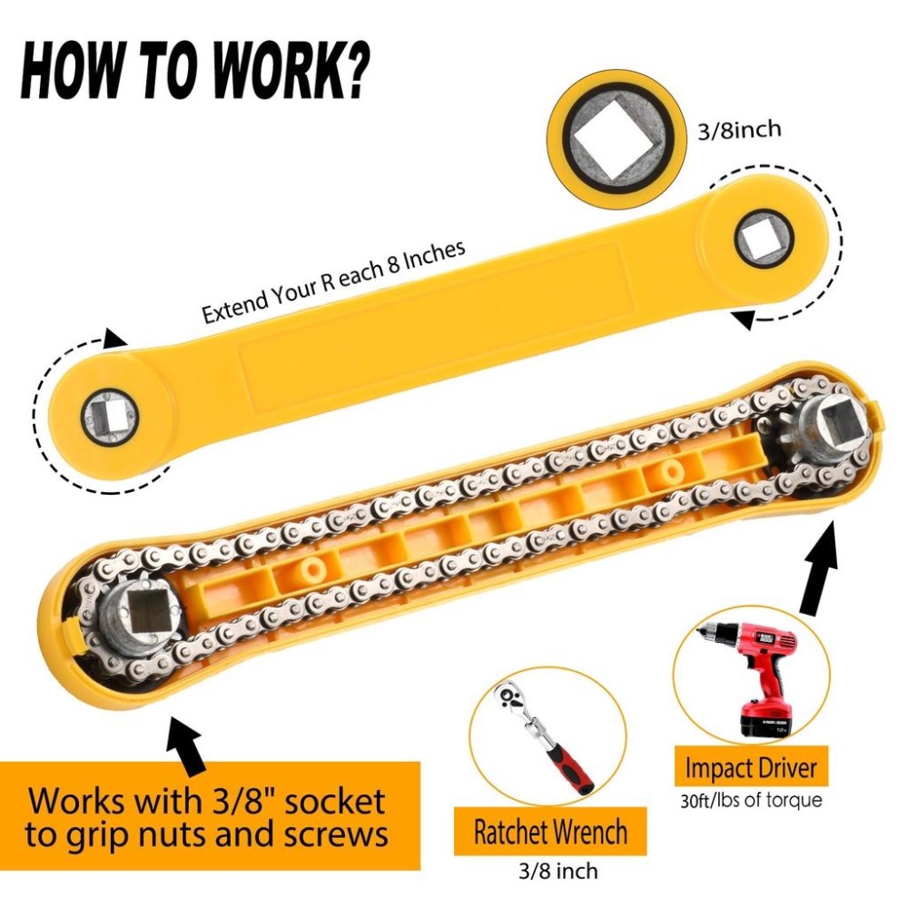 3分 3/8 延長同步扳手 組合扳手 延長延伸 同步扳手 活動板手 工具套筒 六角板手 螺絲起子 氣動電動工具-細節圖4
