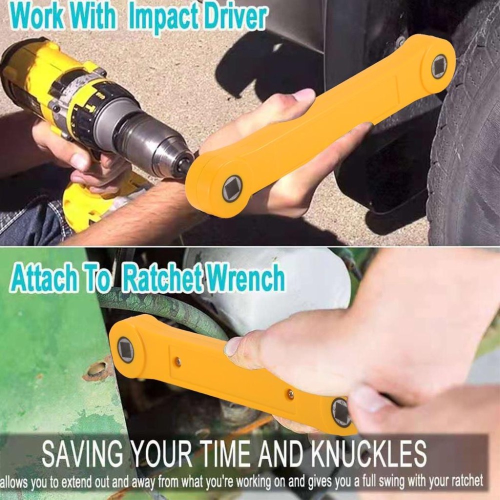 3分 3/8 延長同步扳手 組合扳手 延長延伸 同步扳手 活動板手 工具套筒 六角板手 螺絲起子 氣動電動工具-細節圖5