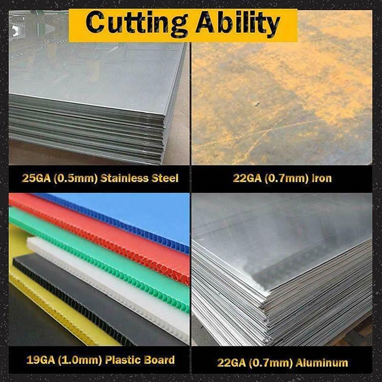 台灣精品 不銹鋼 快速金屬板切割機 便攜 金屬切割機 手拉式 金屬板切割機 切割金屬板 金屬板切割器 鐵、銅、鋁、金屬網-細節圖6