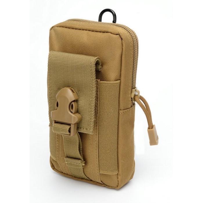 台灣出貨 超耐用防水 腰包 900D尼龍 IPX4 戰術腰包 帆布腰包 7吋手機腰包 手機帆布包 耐磨損防撕裂 皮帶腰包-細節圖3