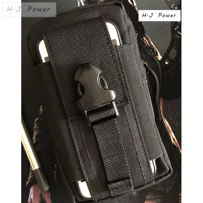 台灣出貨 超耐用防水 腰包 900D尼龍 IPX4 戰術腰包 帆布腰包 7吋手機腰包 手機帆布包 耐磨損防撕裂 皮帶腰包-規格圖6