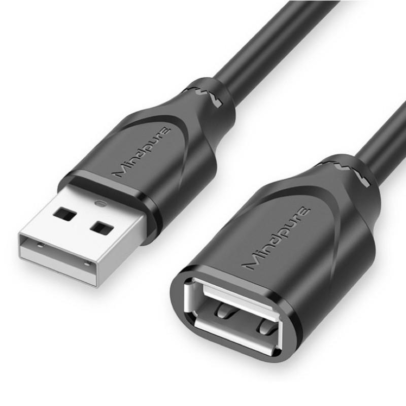 台灣出貨 純銅 USB延長線 公對母 電腦 隨身碟 鍵盤 數據連接加長線 USB2.0延長 滑鼠 祿訊 US003-細節圖2