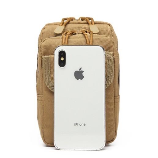 US10頂級戶外腰包 900D尼龍 IPX4超耐磨 探險戰術腰包 帆布腰包 手機腰包 耐磨損防撕裂 戶外運動腰包-細節圖4