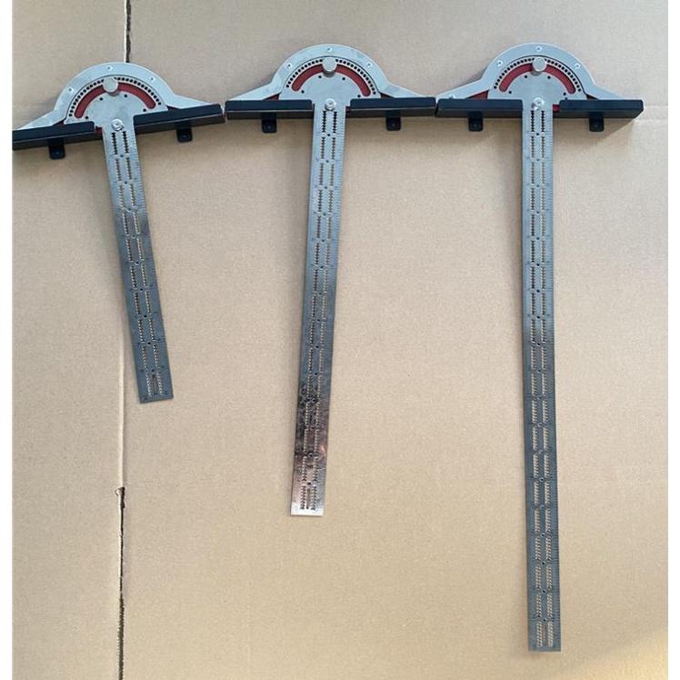 20~50 Woodworkers Edge Rule 量角器 角度尺 分度規 不鏽鋼角度規 角尺180度半圓 木工角尺-細節圖8