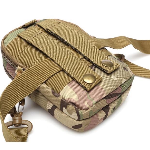 皮帶腰包 戶外腰包 900D尼龍 工作腰包 IPX4防水 戰術腰包 帆布腰包 7吋手機腰包 耐磨損防撕裂 戶外運動腰包-細節圖5