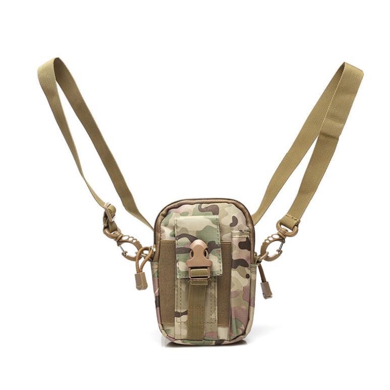 皮帶腰包 戶外腰包 900D尼龍 工作腰包 IPX4防水 戰術腰包 帆布腰包 7吋手機腰包 耐磨損防撕裂 戶外運動腰包-細節圖6