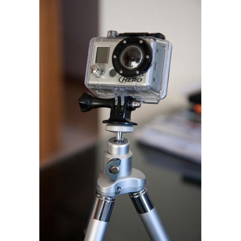Gopro hero 9/8/7/5 配件 三腳架 轉接頭 長螺絲組合 Hero7/6/4/3 DJI 大疆 osmo-細節圖6