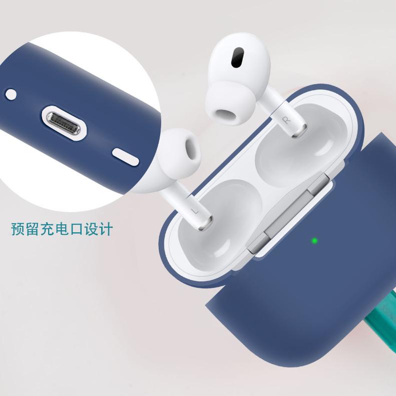 全系列都有 台灣原廠 Airpods 2 AirPods Pro 矽膠保護套 蘋果耳機 AirPods 防摔套 保護殼-細節圖8
