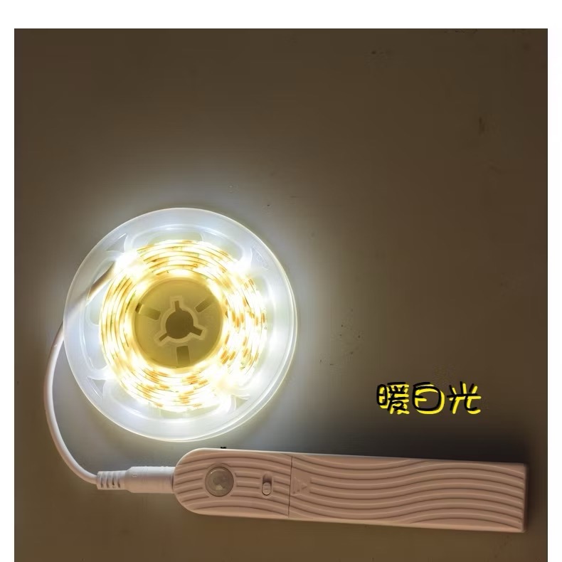 [人體感應燈] 超長LED 人體感應燈 USB鋰電池 感應衣櫃燈 鋁合金 櫥櫃燈 樓梯走廊 紅外線櫥櫃 臥室光控小夜燈-規格圖9