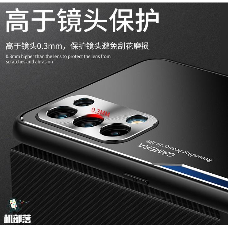 台灣出貨 OPPO Reno5 5G 手機殼 撞色 金屬刀鋒 全包保護套 OPPO Reno4 SE 5G 手機保護套-細節圖4