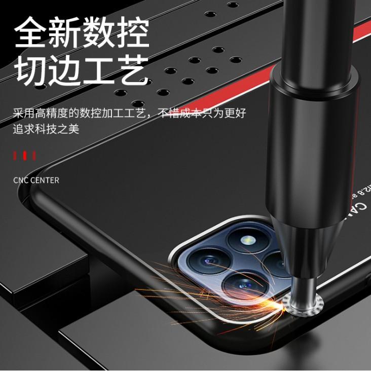 台灣出貨 OPPO Reno5 5G 手機殼 撞色 金屬刀鋒 全包保護套 OPPO Reno4 SE 5G 手機保護套-細節圖9