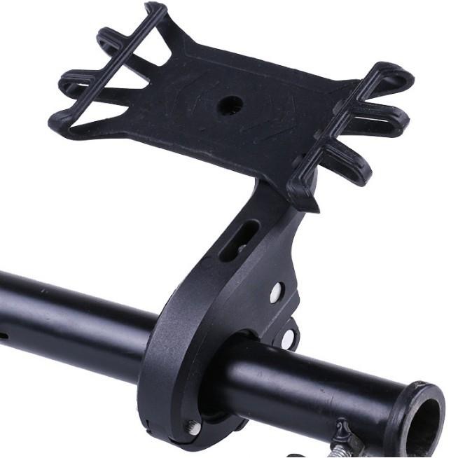 [摩托車腳踏車精品]印地安手機架 自行車 腳踏車 彈性矽膠穩固夾 電動摩托車架 山地車手機導航夾 導航手機支架 鎖定管狀-細節圖5