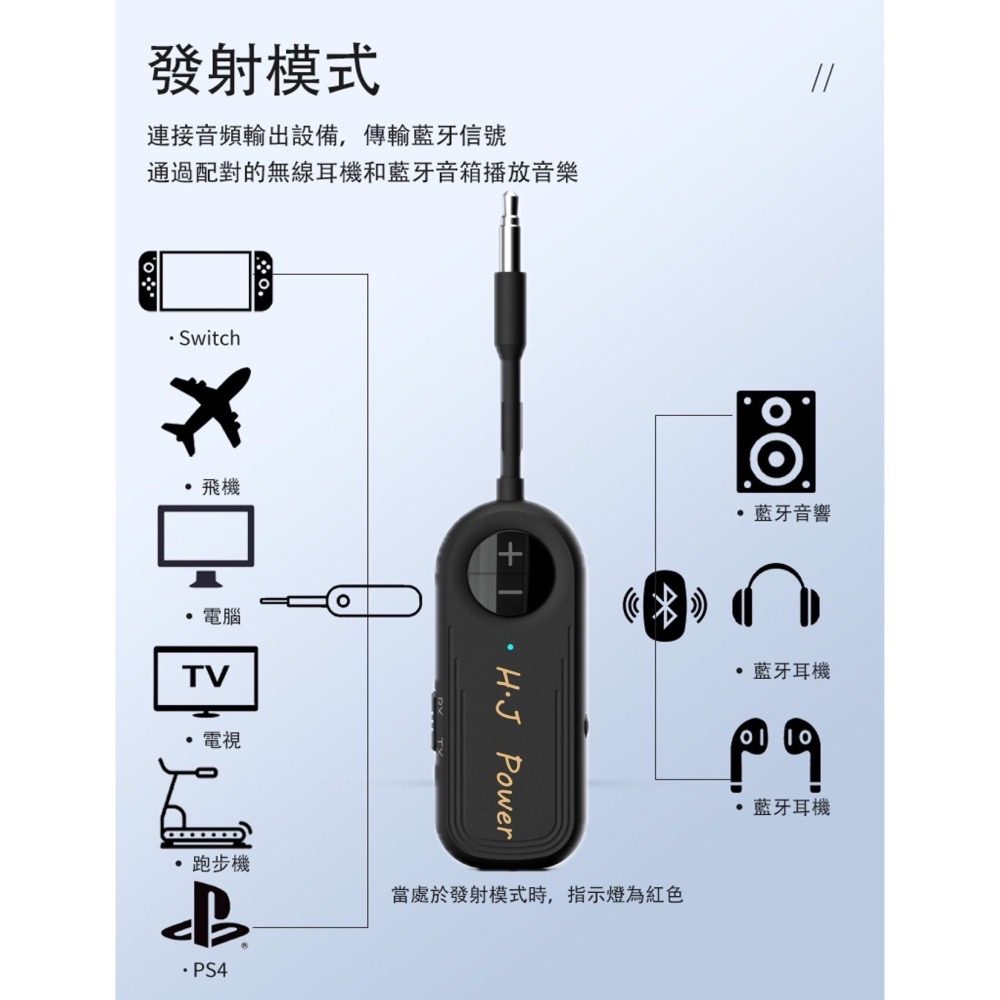 藍牙5.4無線音頻發射器/接收器 M28音訊接收器/ 藍牙發射器 airfly pro AUX 3.5mm車載藍芽接收器-細節圖4