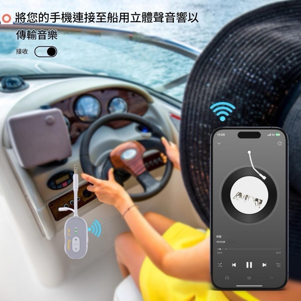 雙機2拖2 高通APTX HD低延遲 藍牙接收器發射器 AirFly pro Adaptive  Low Latency-細節圖8