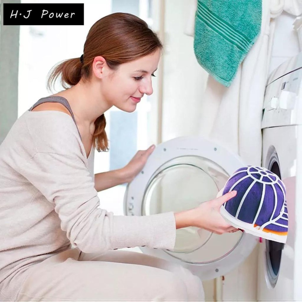 台灣 棒球帽洗帽袋 洗帽戴 洗衣袋帽子用 帽子架 洗帽架 防帽子變形器 帽子收納 護帽器 帽子清洗保護架 收納 清洗帽子-細節圖6