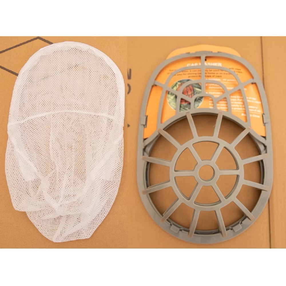 台灣 棒球帽洗帽袋 洗帽戴 洗衣袋帽子用 帽子架 洗帽架 防帽子變形器 帽子收納 護帽器 帽子清洗保護架 收納 清洗帽子-規格圖9