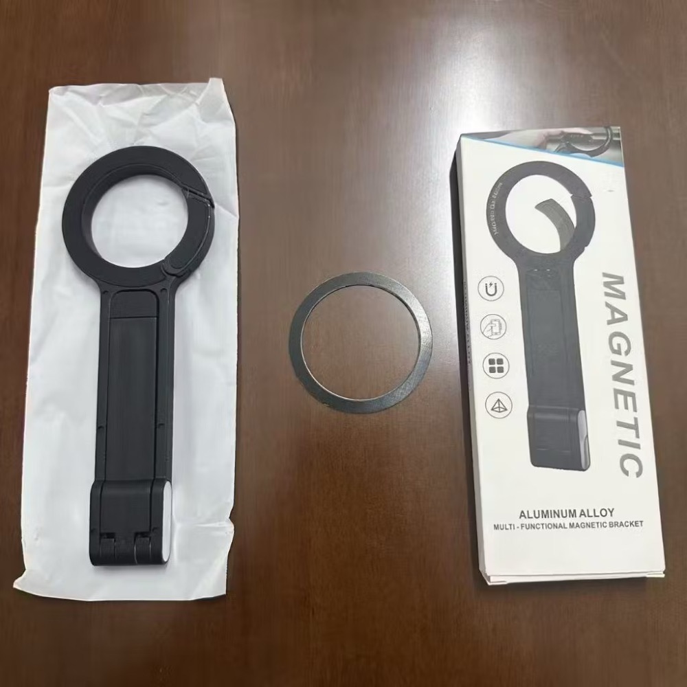 ABS黑-金屬登山Magsafe磁吸手機支架