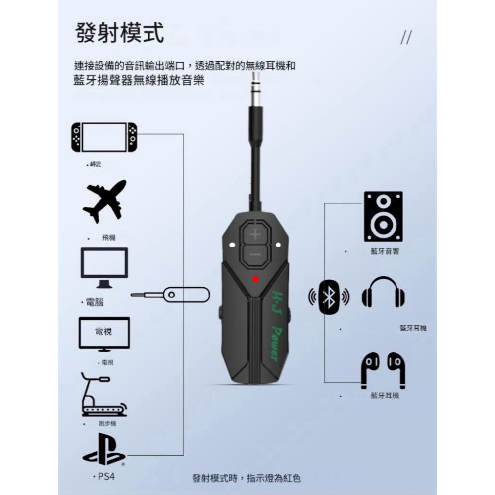 (多設備雙連神器) 藍牙接收發射器 音樂發射器 藍牙音樂接收器 藍牙發射器 無線 音樂播放器 無線藍芽發射器 耳機發射器-細節圖8