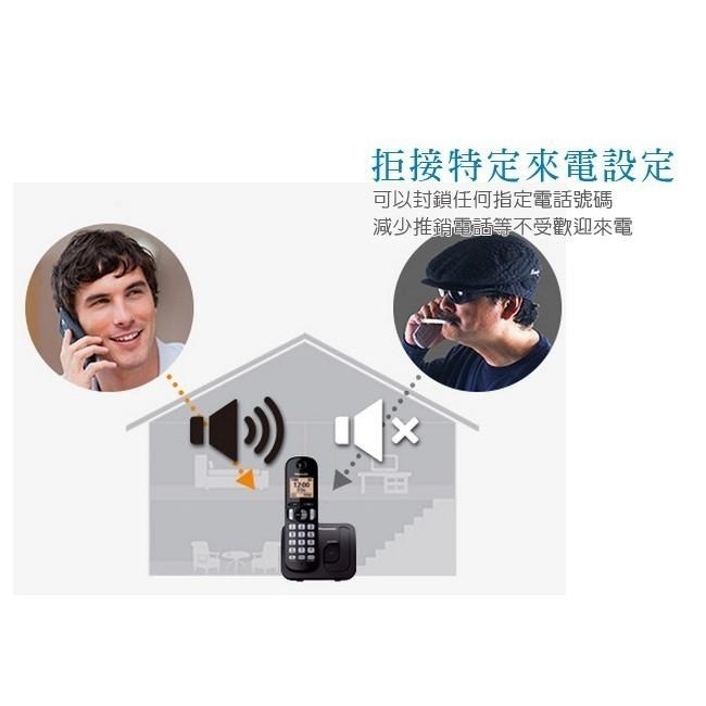 【公司貨贈手機快充線含稅免運】國際牌Panasonic KX-TGC210TW / KX-TGC210  無線電話-細節圖4