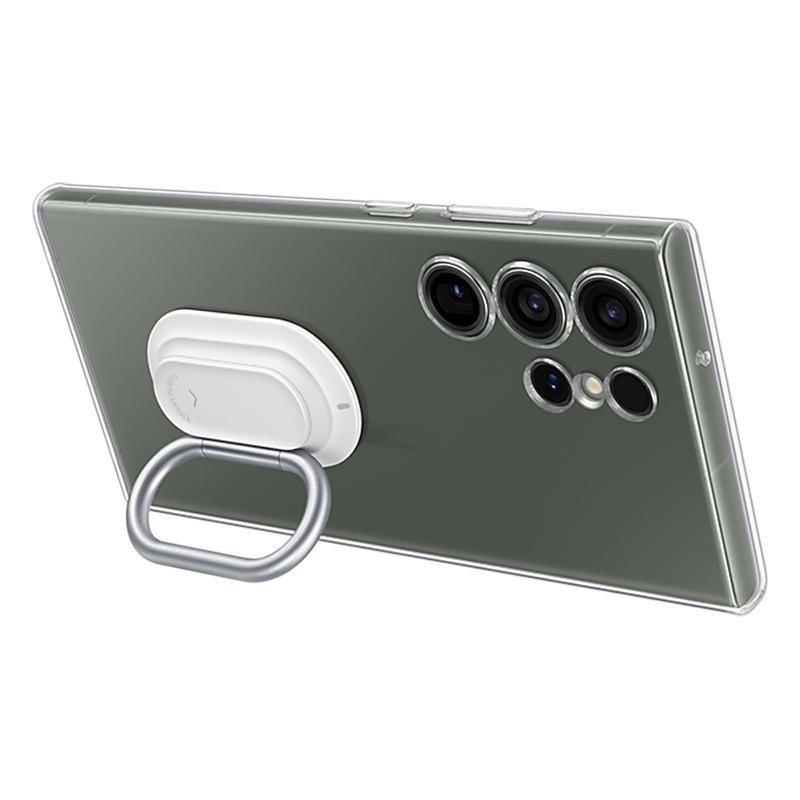 《公司貨含稅》SAMSUNG Galaxy S23 Ultra 原廠透明多功能保護殼(指環扣+支架)(EF-XS918)-細節圖2