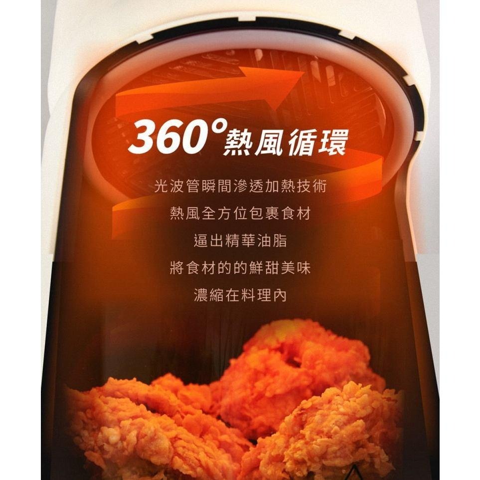 《公司貨含稅》G-PLUS/GPLUS GP-J02 智慧玻璃氣炸鍋(樂透鍋)-細節圖9