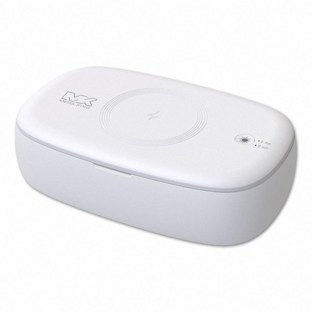 MEGA KING MK-Q3無線充電10W紫外線UV殺菌盒/iPhone適用~送KV 22W雙孔充電器-細節圖3