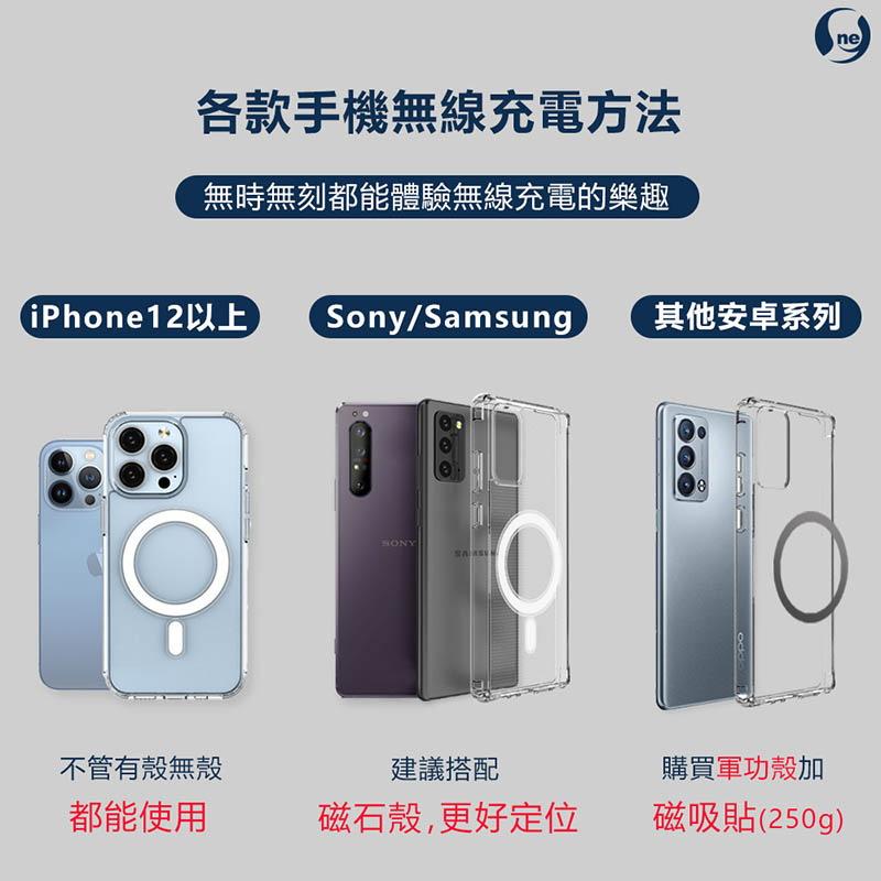 《公司貨含稅》O-ONE 圓一 iPhone O-ONE MAG磁吸式無線充電行動電源(可為手機支架)-細節圖9