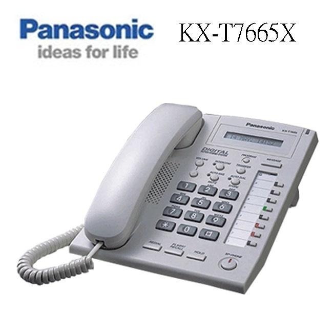 《公司貨含稅》國際牌Panasonic KX-T7665X 8Key數位單行顯示型功能話機【原廠公司貨】-細節圖3