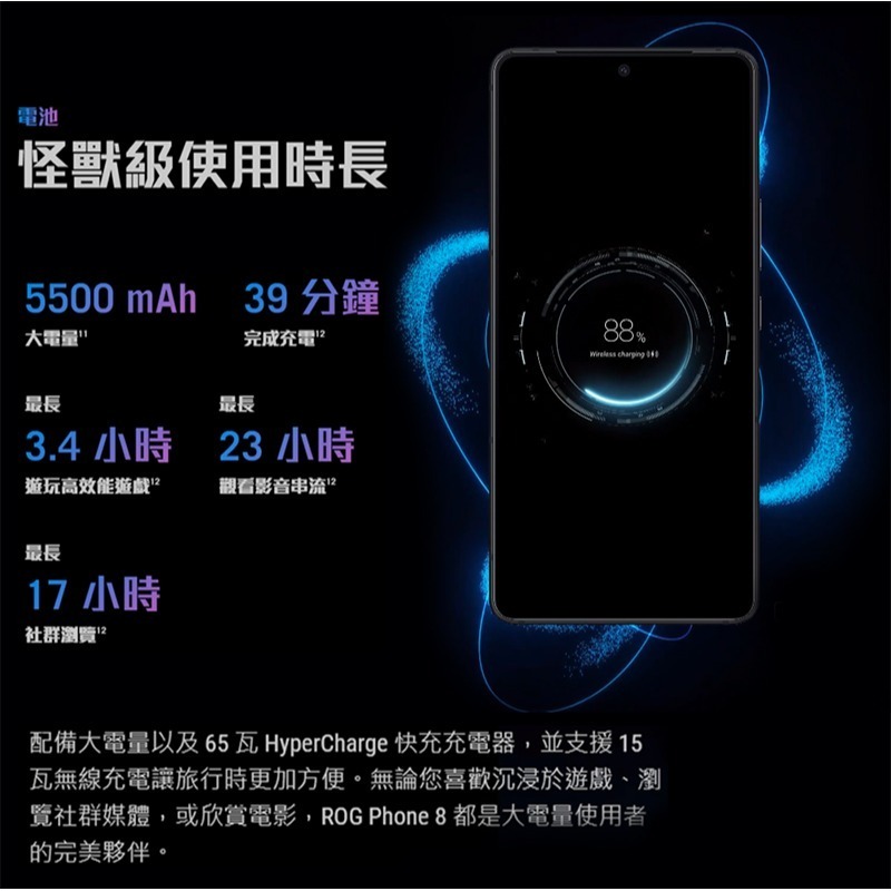 【優惠二選一】ASUS ROG Phone 8 (16G/512G) 6.78吋防水電競智慧型手機~12/31前登錄送-細節圖10