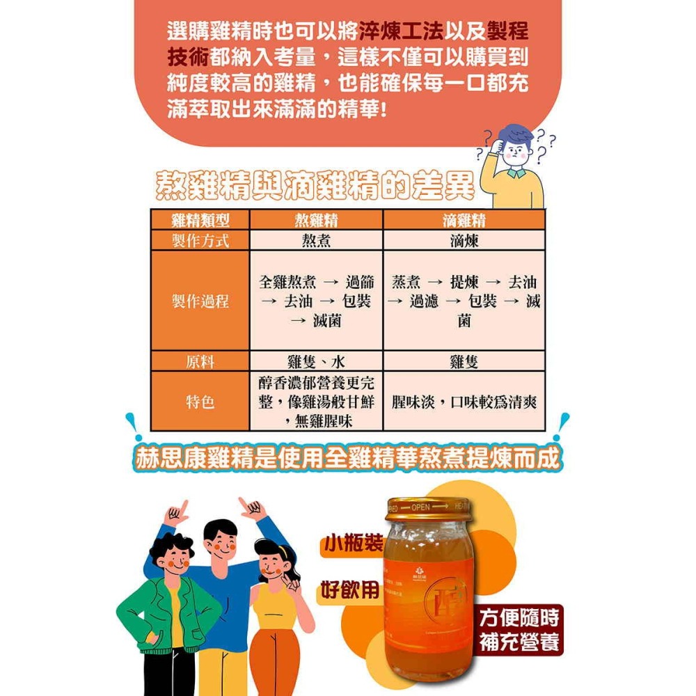 《公司貨含稅》【中油生技】赫思康Health Come 膠原雞精-細節圖3