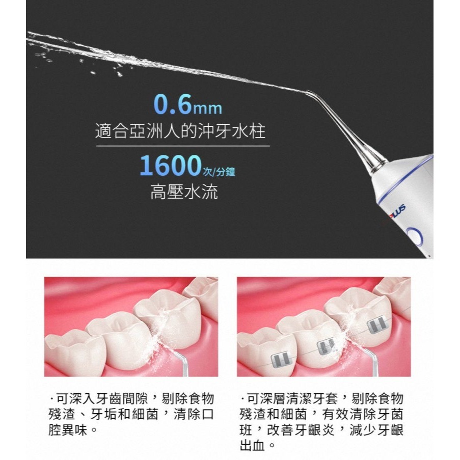 《公司貨含稅》GPLUS EW-AP003A 水鑽沖牙機【酷炫版】-細節圖4