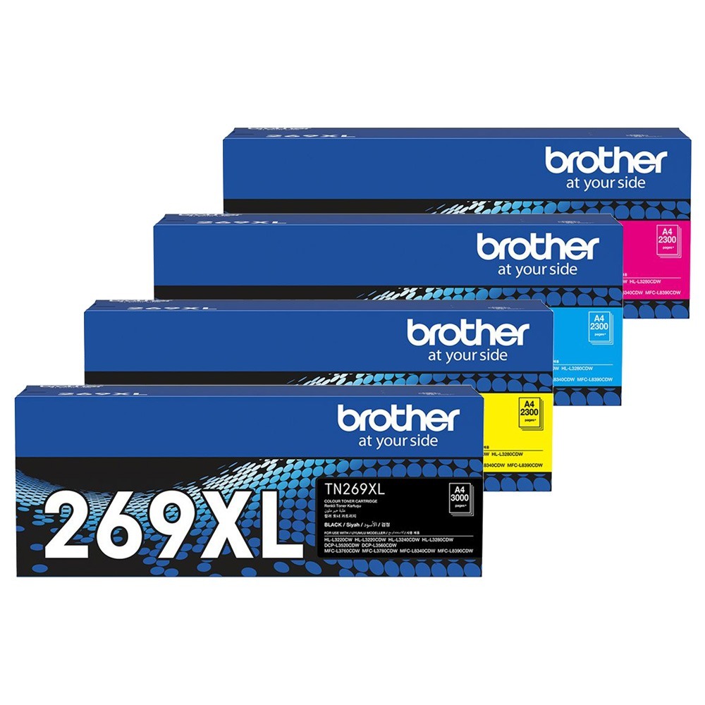 《公司貨含稅》Brother TN-269 XL 原廠碳粉匣 適用機型HL-L3280CDW、MFC-L3760CDW-細節圖5