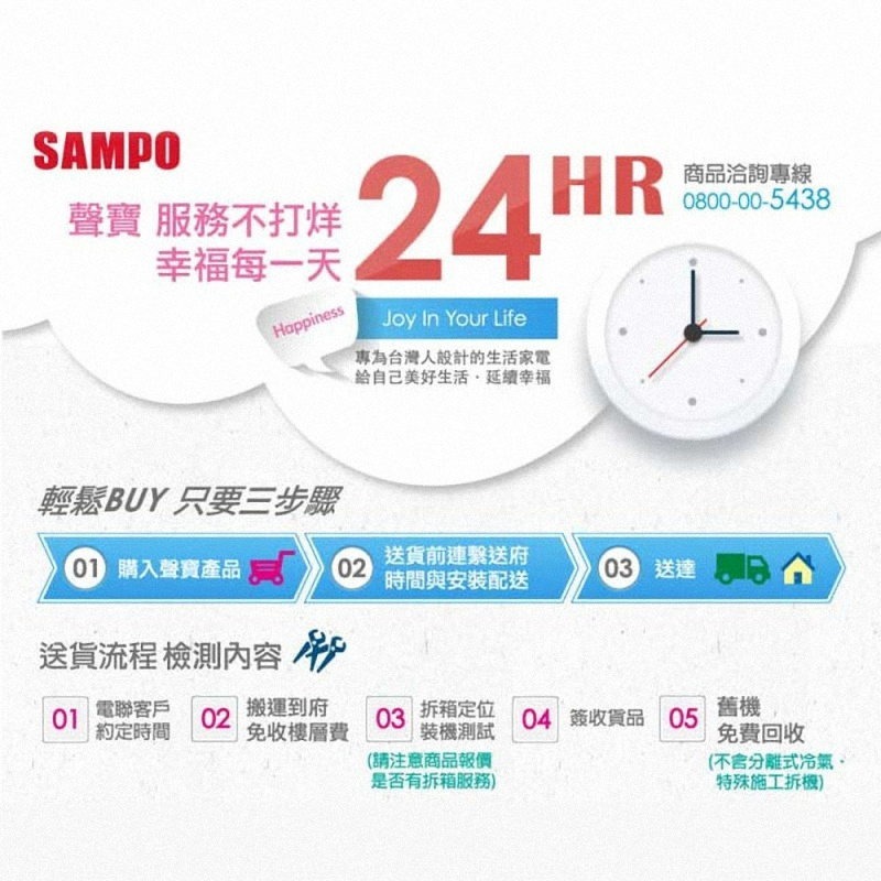 《公司貨含稅》SAMPO 聲寶 50型 EM-50JDT230 4K魔幻音箱轟天雷液晶電視/顯示器-細節圖9