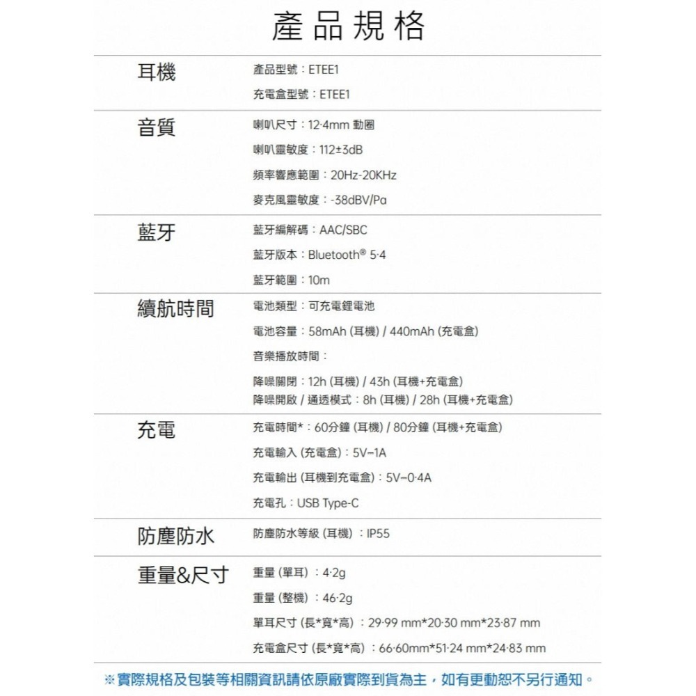 《公司貨含稅》OPPO Enco Air4 (ETEE1)真無線降噪藍牙耳機-細節圖9